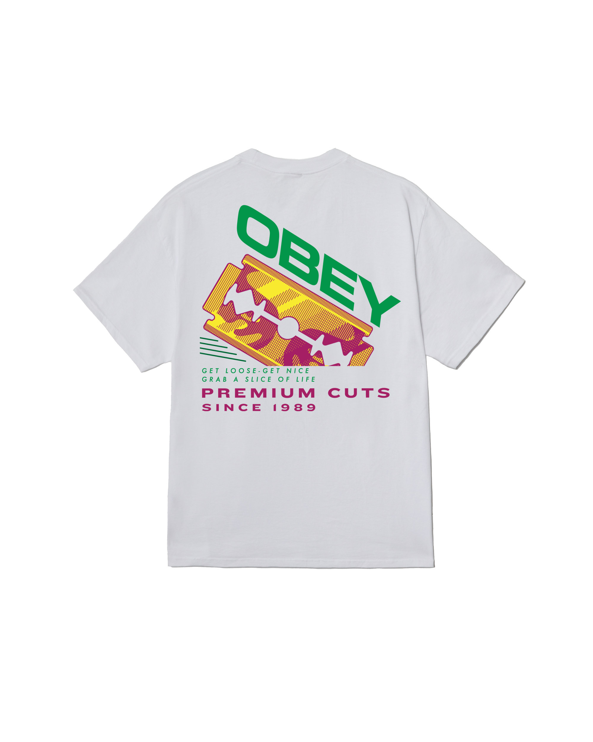 RAZOR CLASSIC T-SHIRT - WHITE