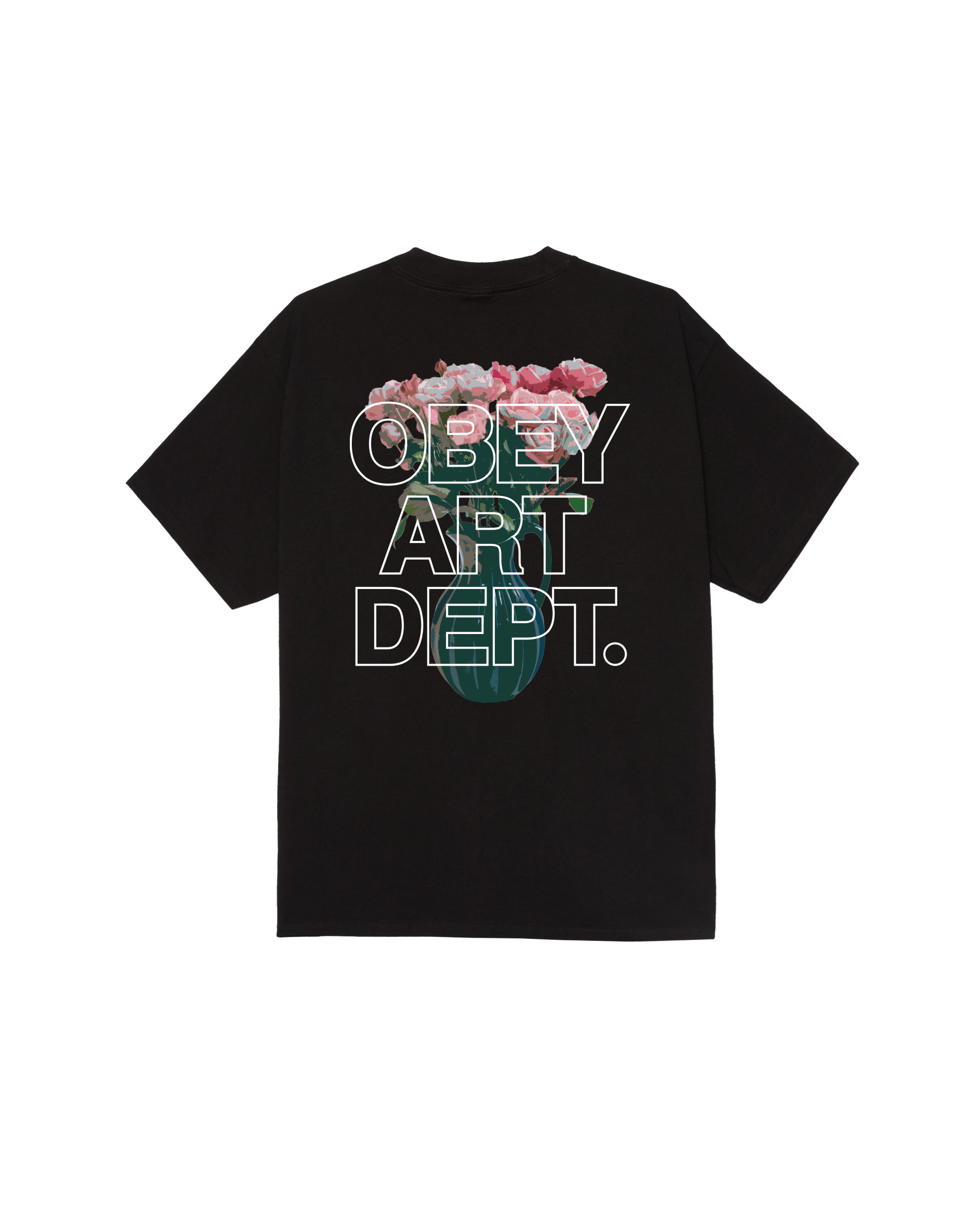 OBEY ART DEPT CLASSIC T-SHIRT - BLACK