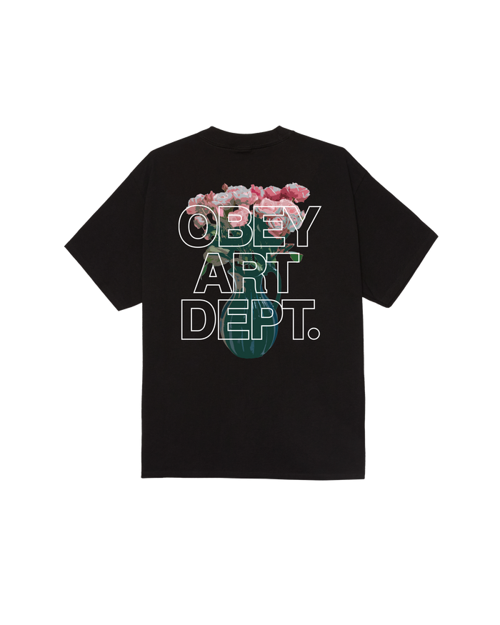 OBEY ART DEPT CLASSIC T-SHIRT - BLACK