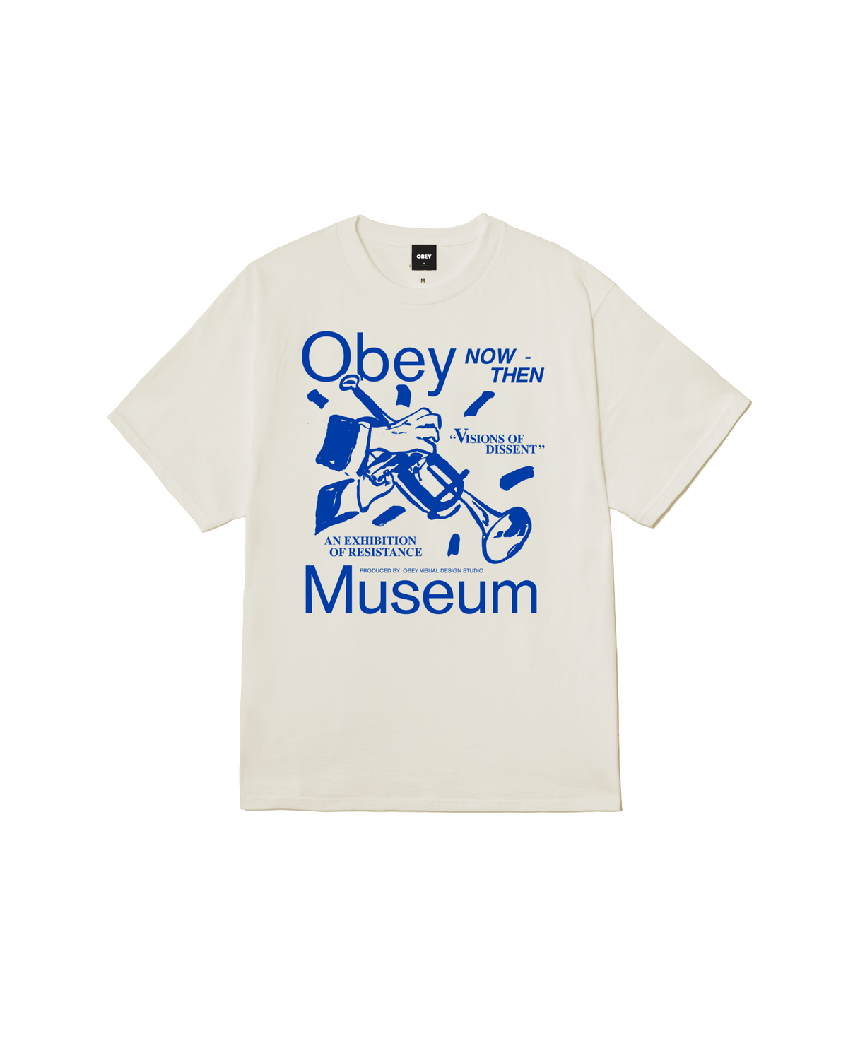 OBEY MUSEUM CLASSIC T-SHIRT - VINTAGE WHITE