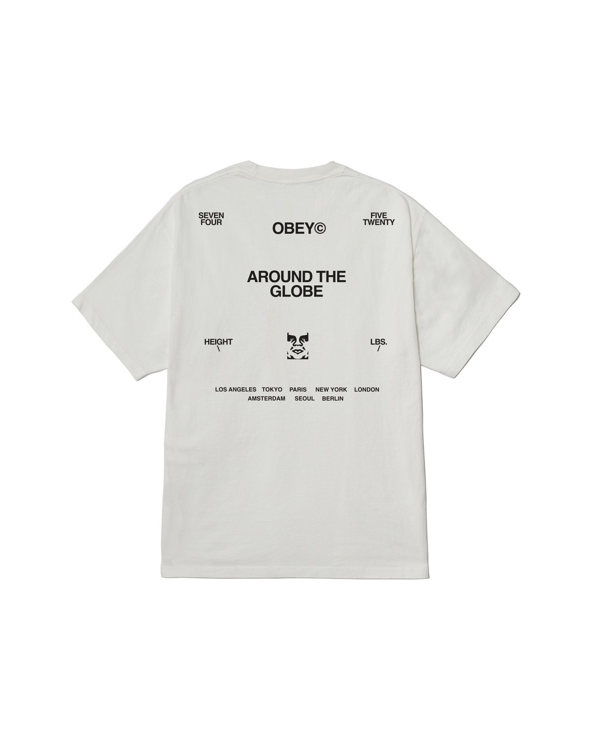 AROUND THE GLOBE PIGMENT T-SHIRT