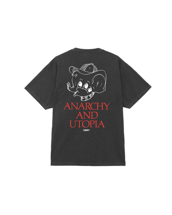 ANARCHY & UTOPIA PIGMENT T-SHIRT