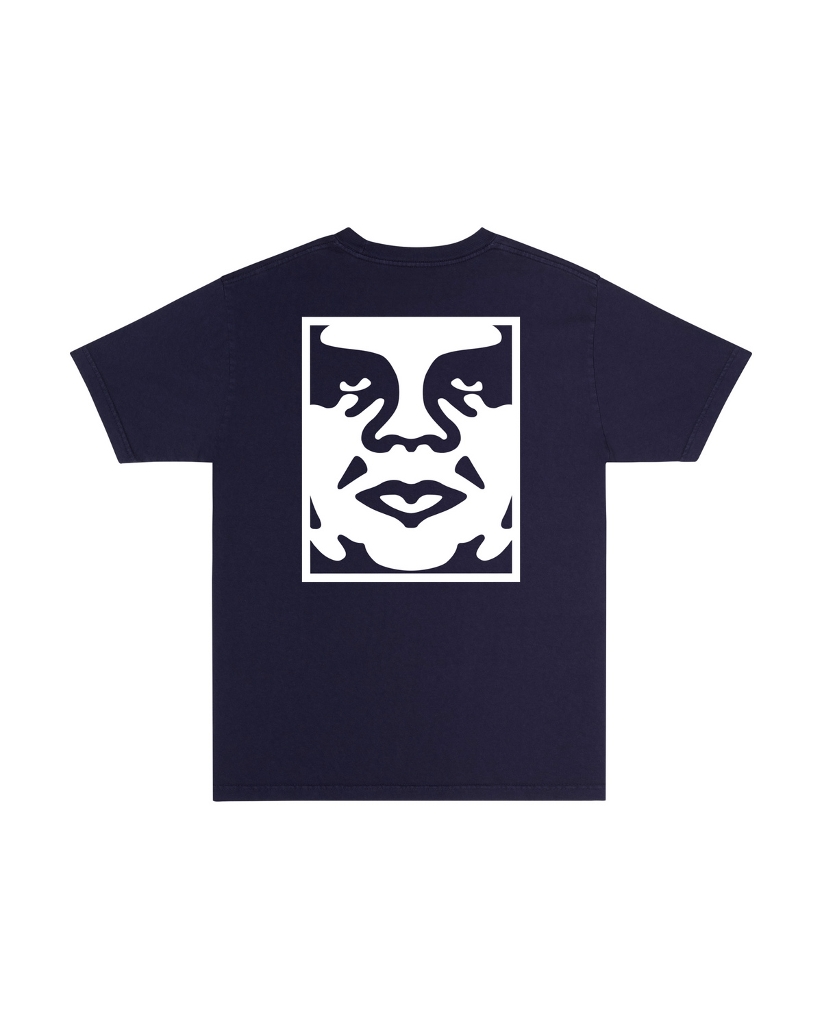 BOLD ICON FACE PIGMENT T-SHIRT - PIGMENT PLUM PERFECT