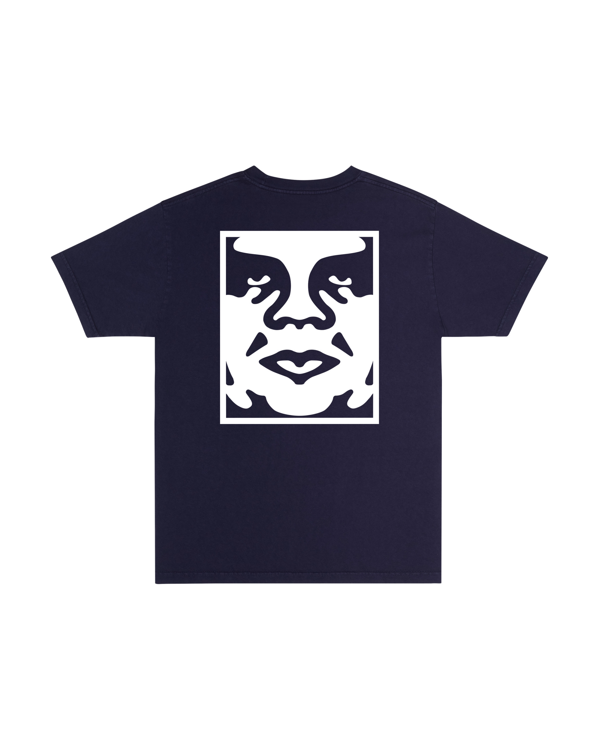 BOLD ICON FACE PIGMENT T-SHIRT - PIGMENT PLUM PERFECT