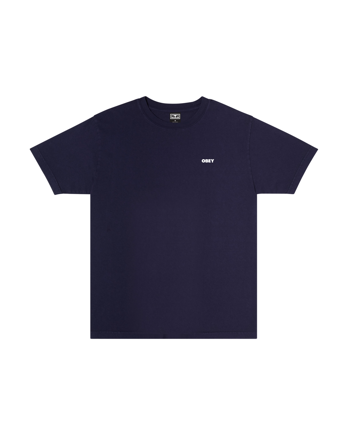 BOLD ICON FACE PIGMENT T-SHIRT - PIGMENT PLUM PERFECT