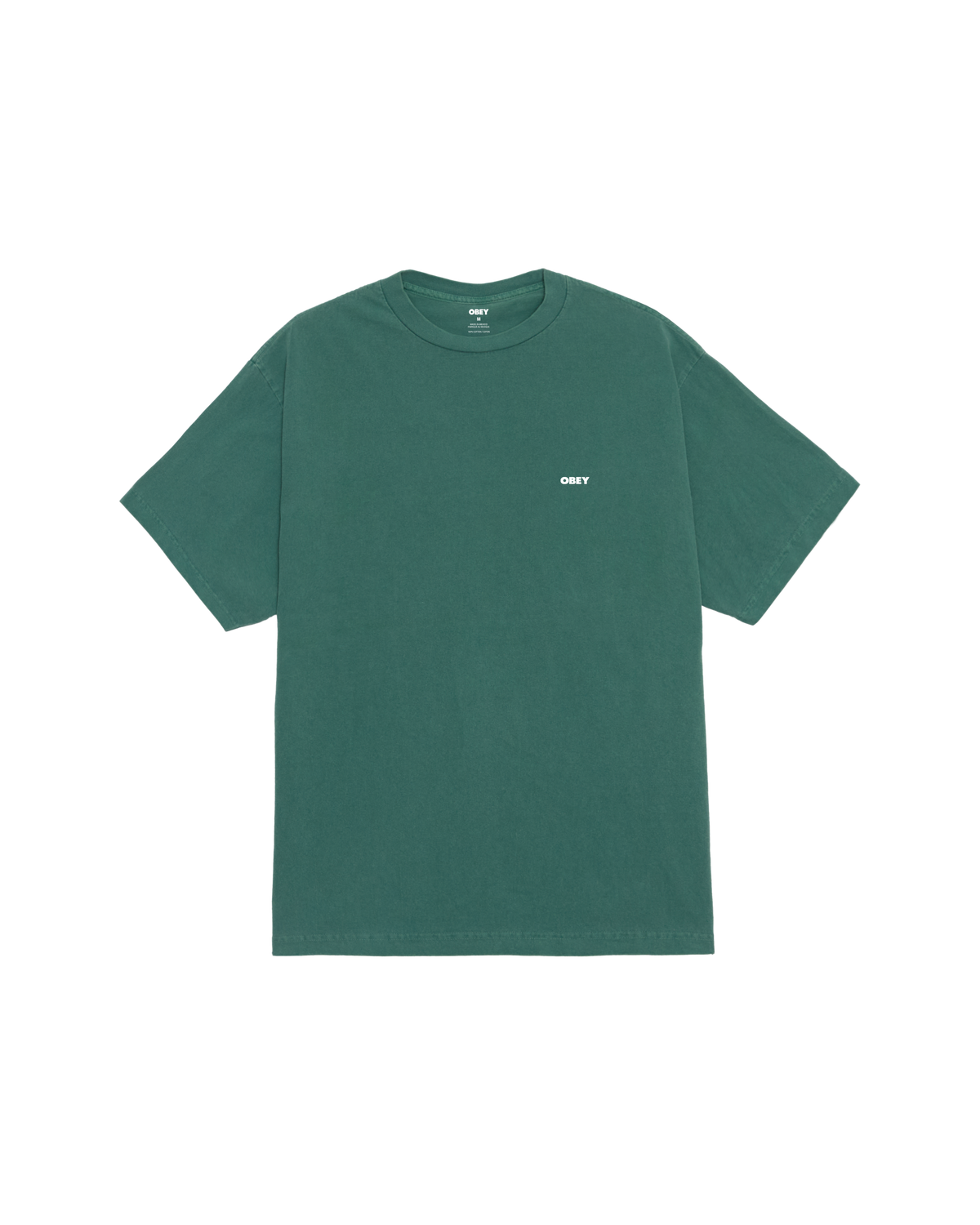 BOLD ICON FACE PIGMENT T-SHIRT - PIGMENT RAINFOREST