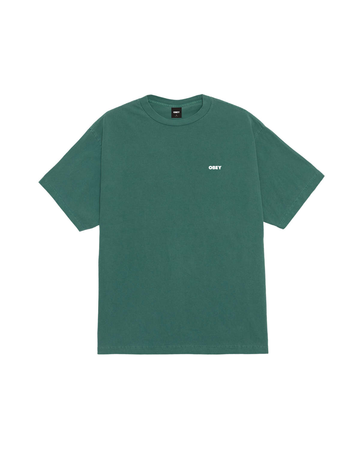 BOLD ICON FACE PIGMENT T-SHIRT - PIGMENT SHADED SPRUCE