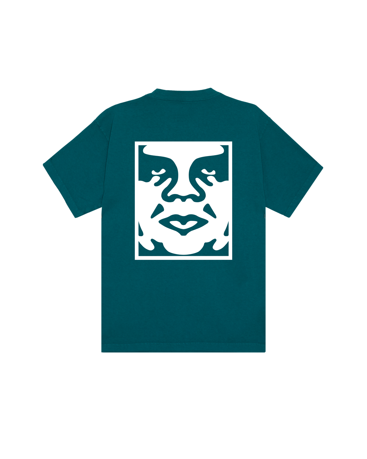 BOLD ICON FACE PIGMENT T-SHIRT - PIGMENT SHADED SPRUCE