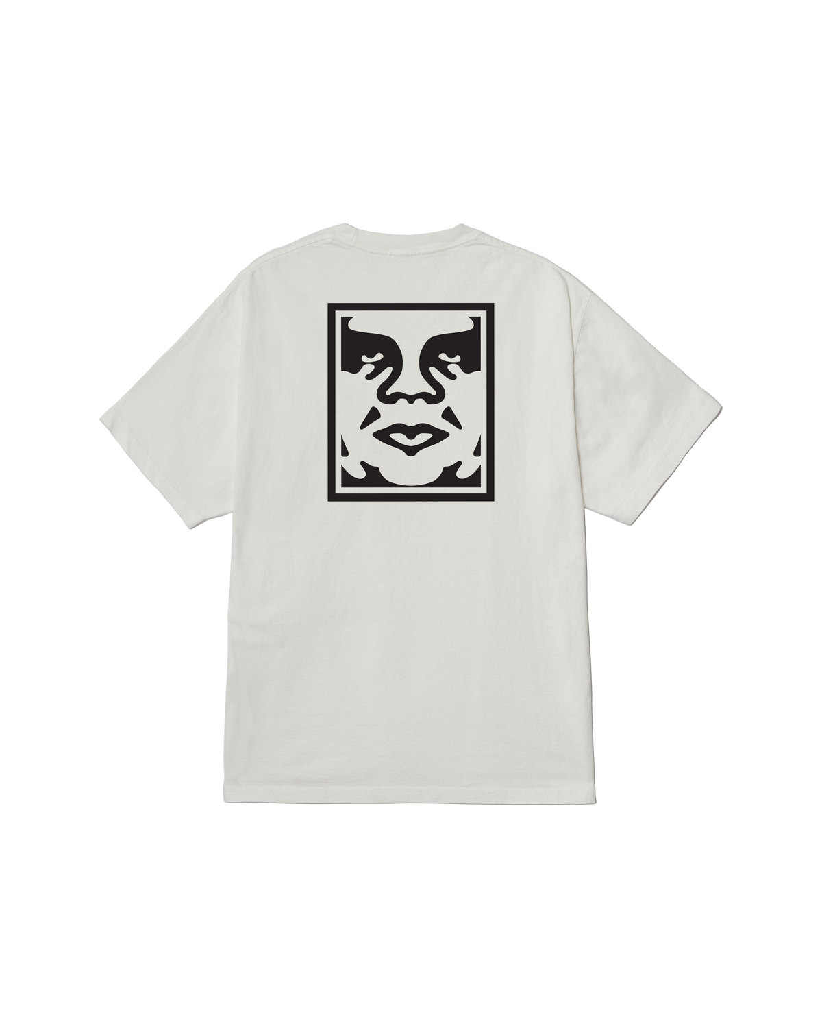 BOLD ICON FACE PIGMENT T-SHIRT - PIGMENT VINTAGE WHITE