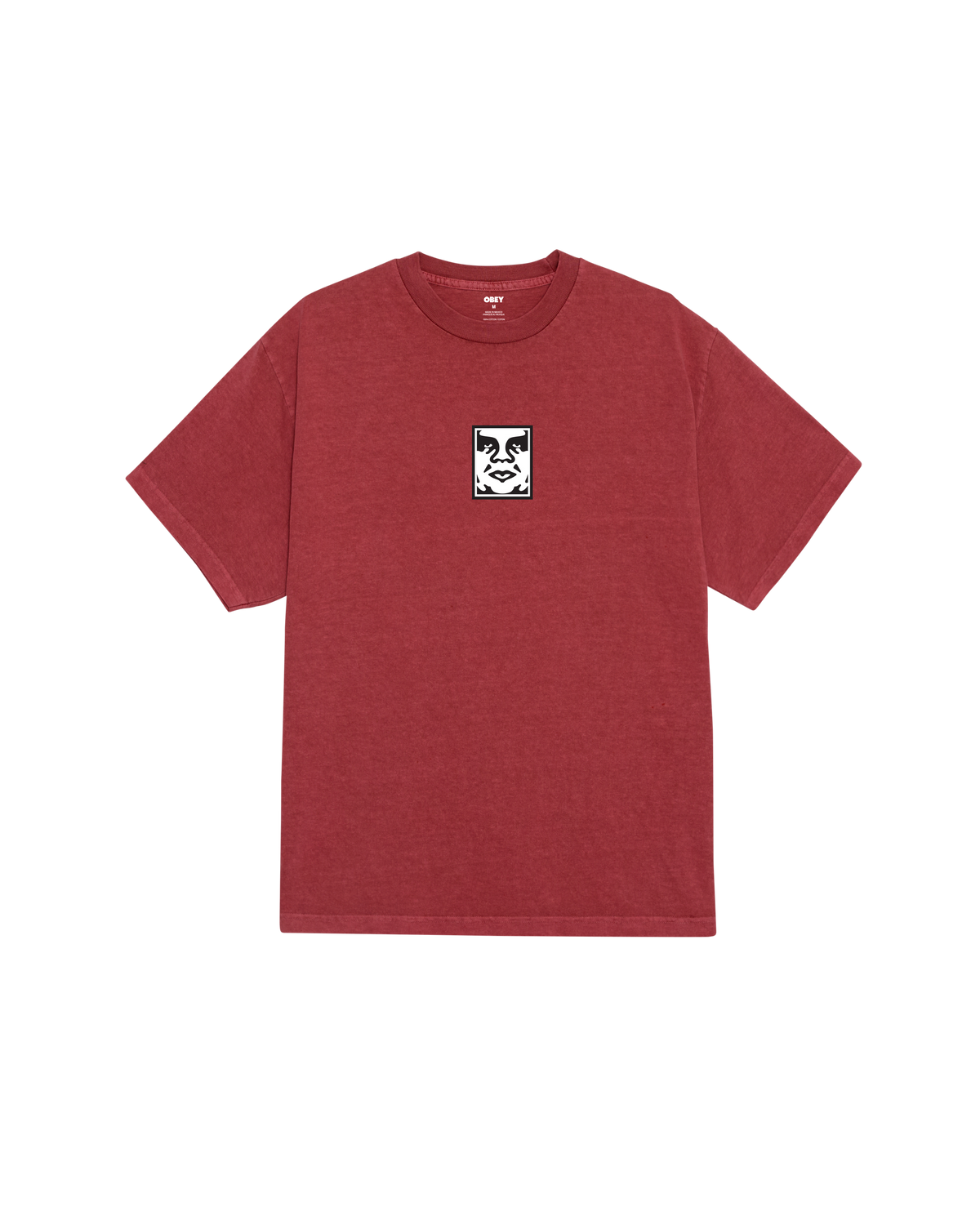 ICON FACE PIGMENT T-SHIRT - PIGMENT BERRY