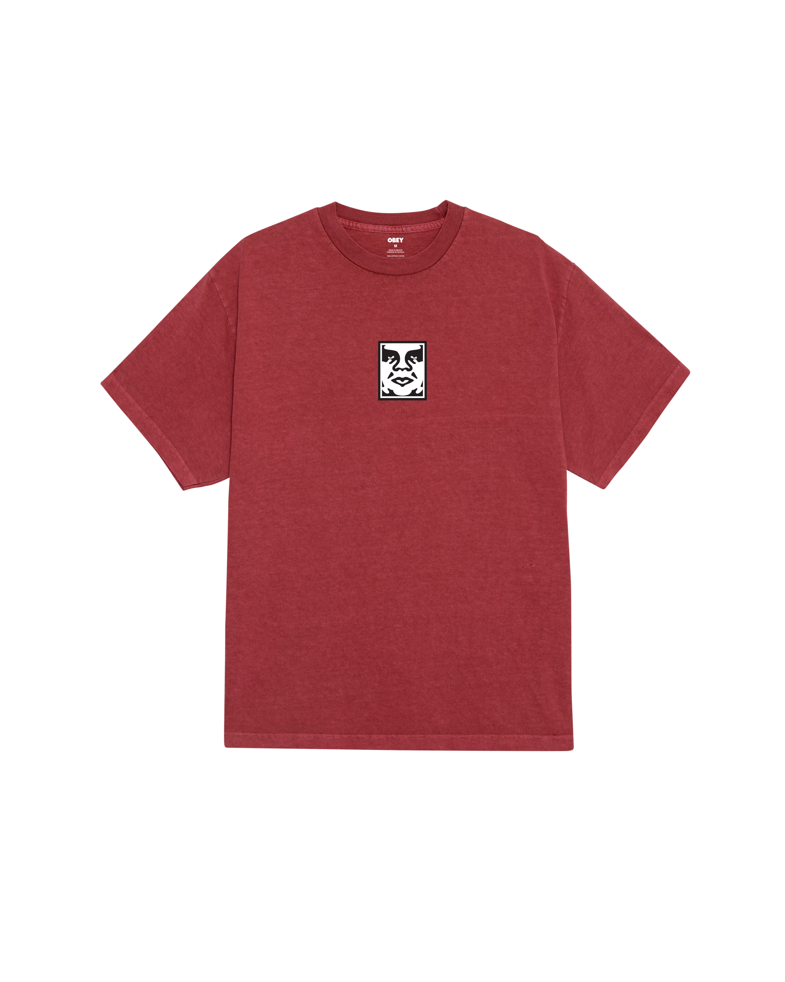 ICON FACE PIGMENT T-SHIRT - PIGMENT BERRY