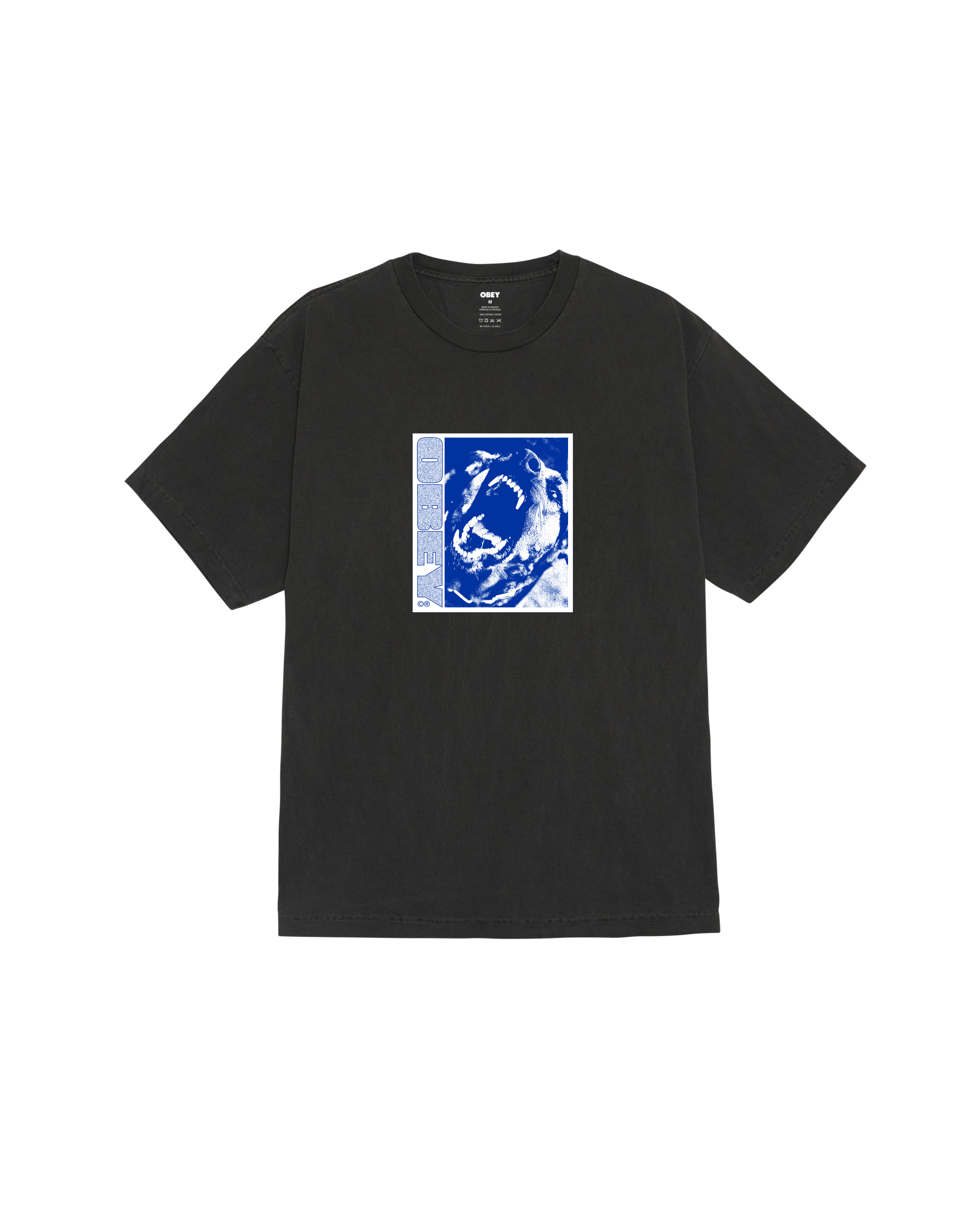 OBEY STAY BACK - PIGMENT DUSTY BLACK
