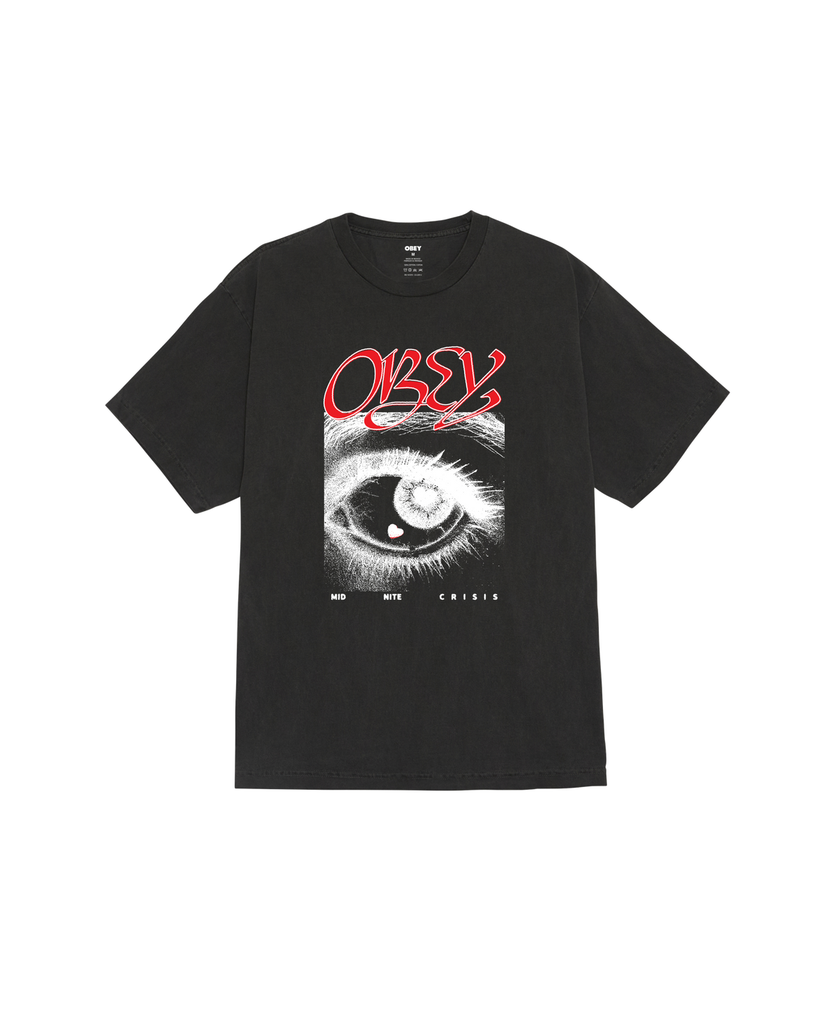 OBEY MIDNITE CRISIS - PIGMENT DUSTY BLACK