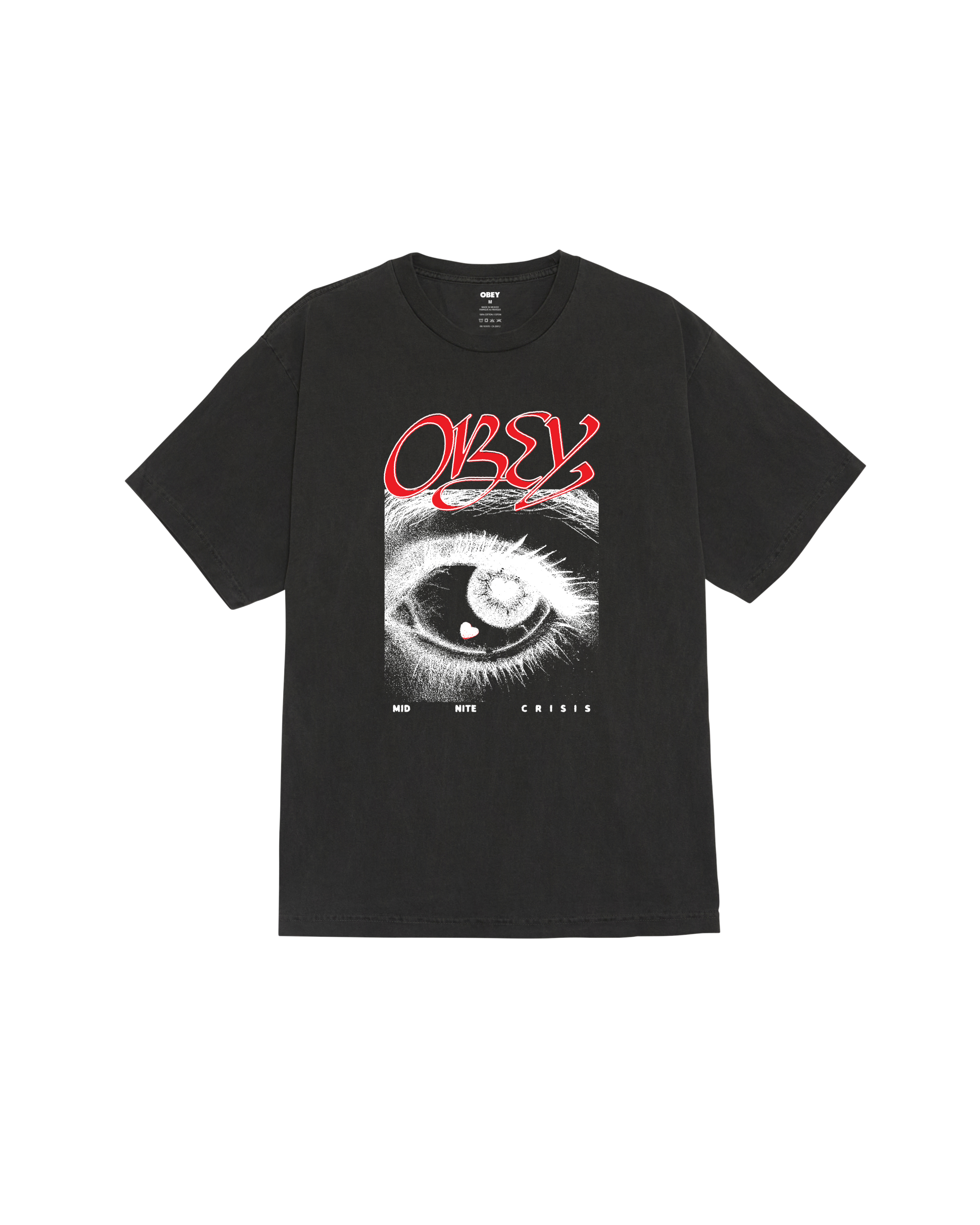 OBEY MIDNITE CRISIS - PIGMENT DUSTY BLACK