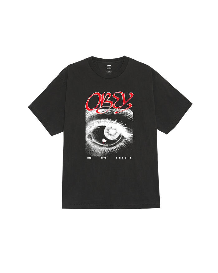 OBEY MIDNITE CRISIS - PIGMENT DUSTY BLACK