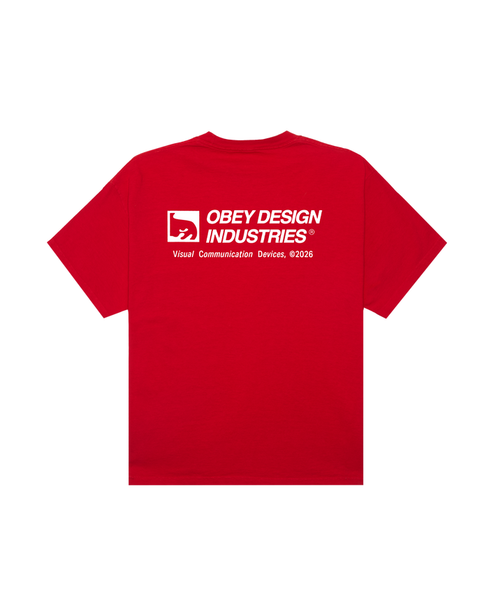 DEVICES PIGMENT T-SHIRT - PIGMENT FIERY RED