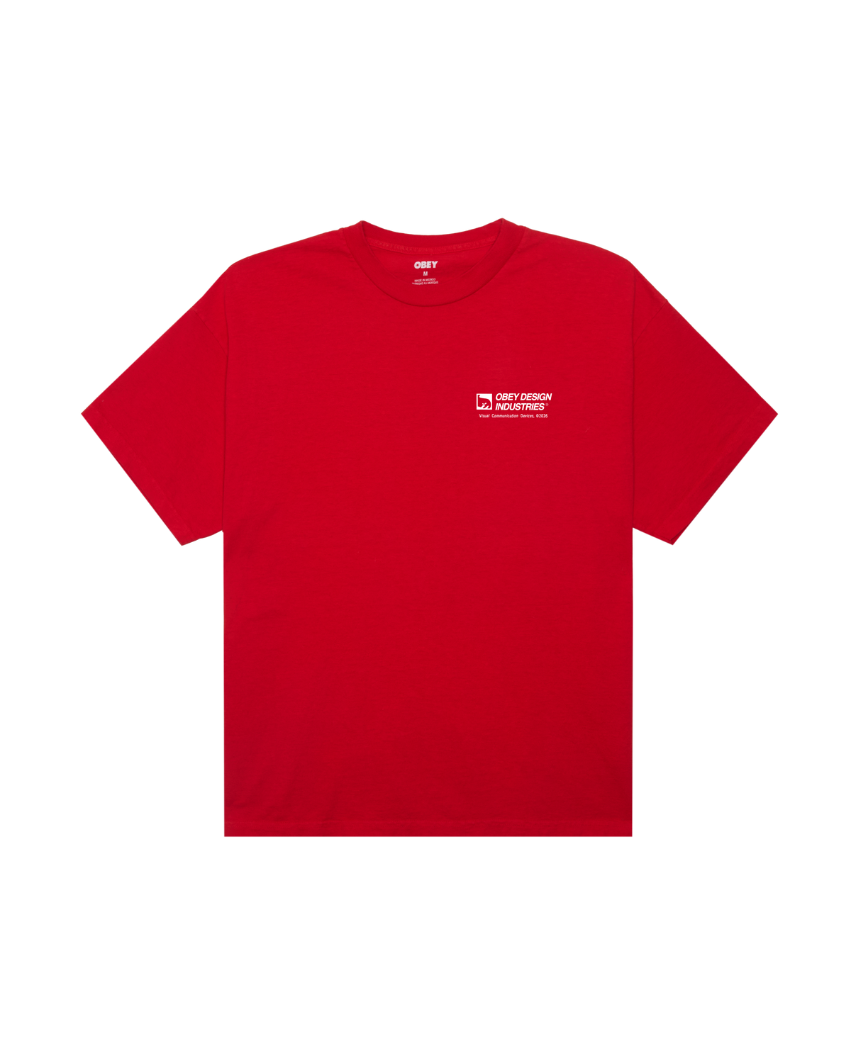 DEVICES PIGMENT T-SHIRT - PIGMENT FIERY RED