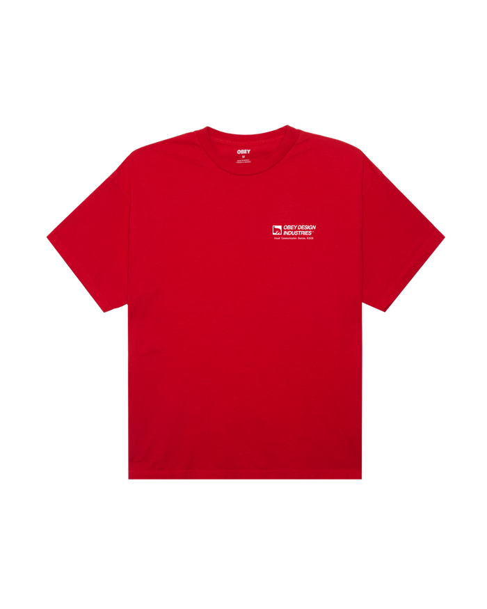 DEVICES PIGMENT T-SHIRT - PIGMENT FIERY RED