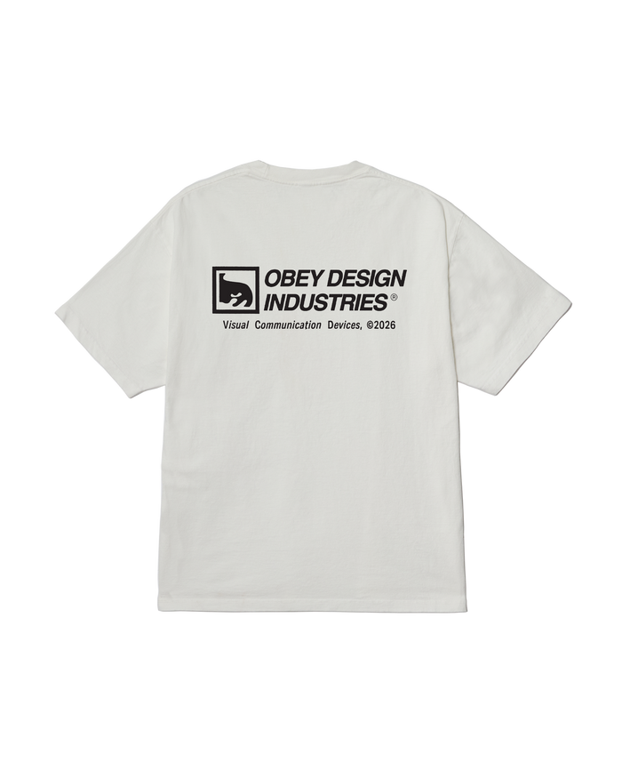 DEVICES PIGMENT T-SHIRT - PIGMENT VINTAGE WHITE