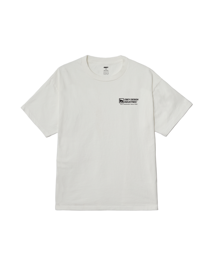 DEVICES PIGMENT T-SHIRT - PIGMENT VINTAGE WHITE