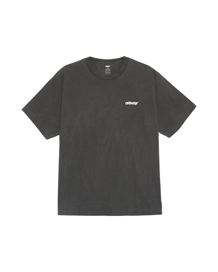 DIFFUSION PIGMENT T-SHIRT - PIGMENT DUSTY BLACK