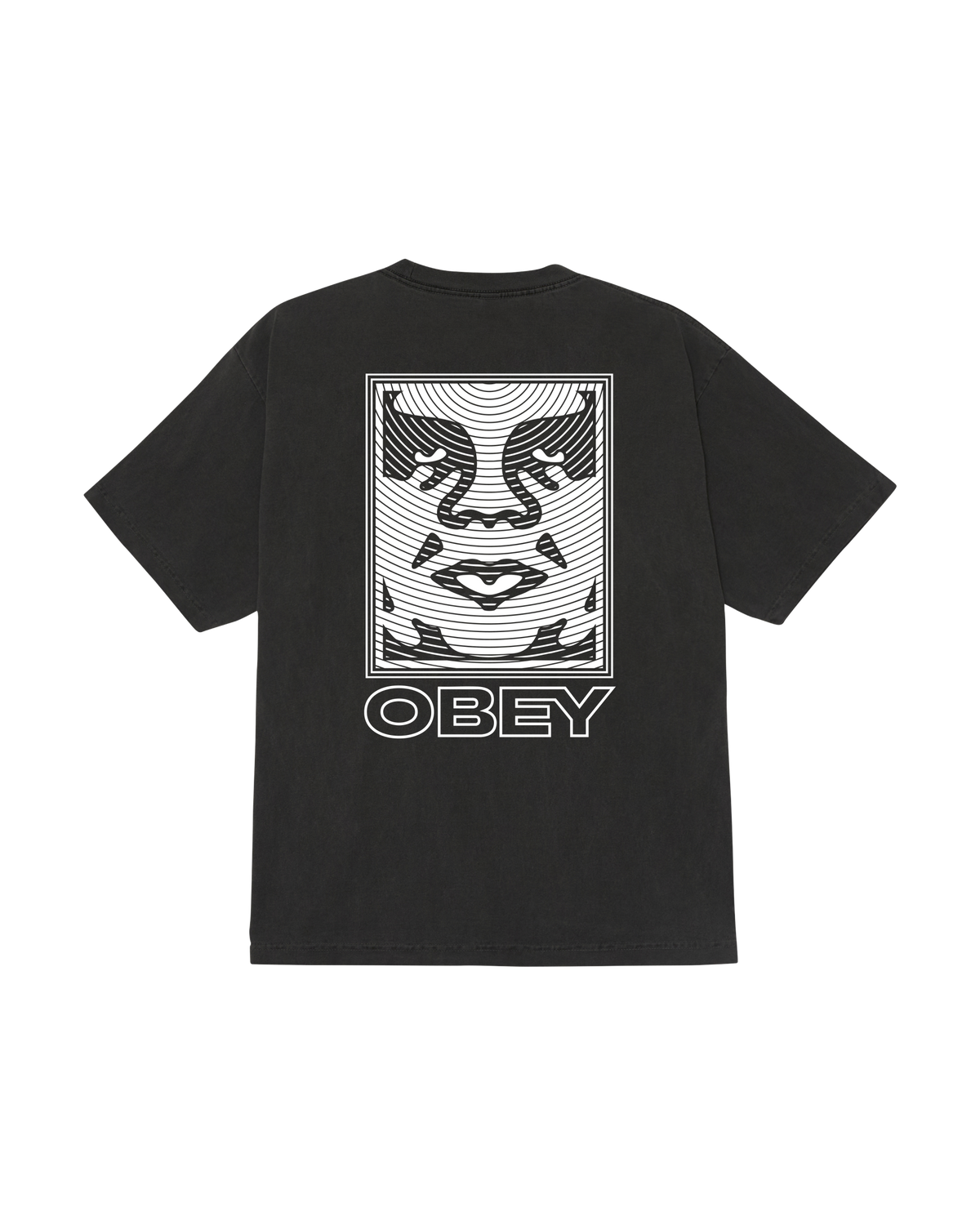 RIPPLE PIGMENT T-SHIRT - PIGMENT DUSTY BLACK