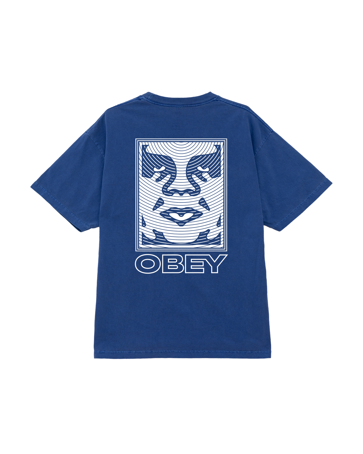 RIPPLE PIGMENT T-SHIRT - PIGMENT ELECTRIC INDIGO