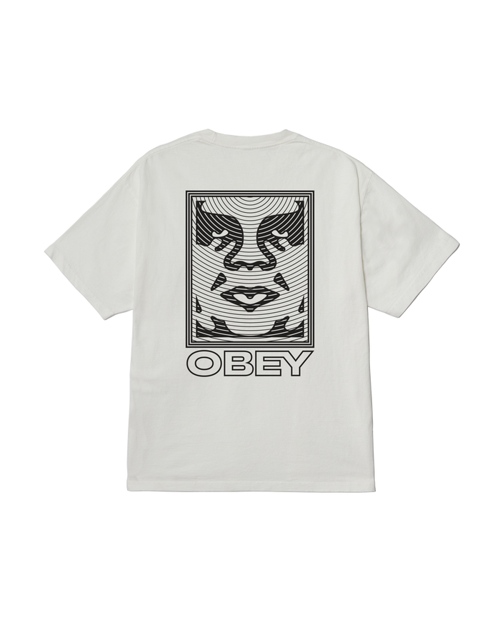 RIPPLE PIGMENT T-SHIRT - PIGMENT VINTAGE WHITE