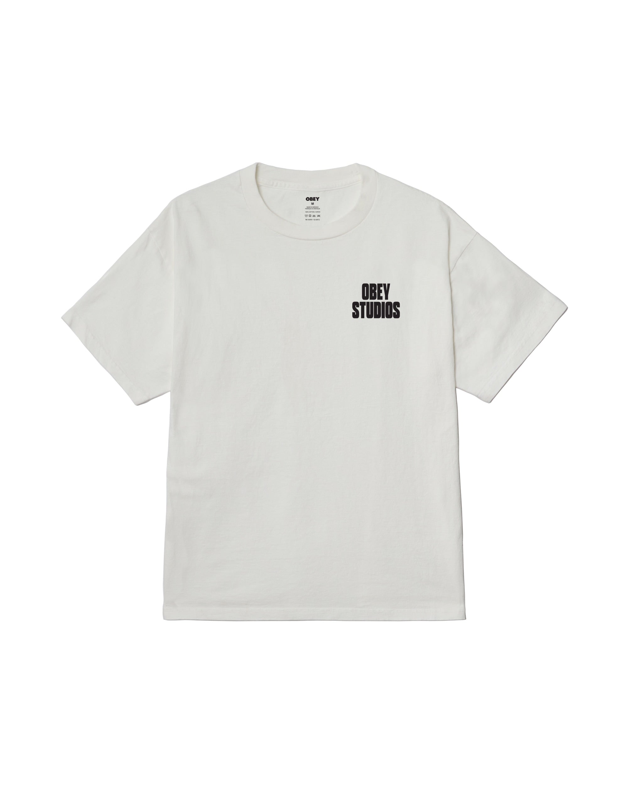 STAMPED PIGMENT T-SHIRT - PIGMENT VINTAGE WHITE