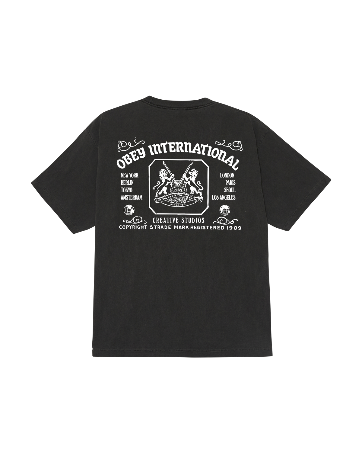CREATIVE STUDIOS PIGMENT T-SHIRT - PIGMENT DUSTY BLACK