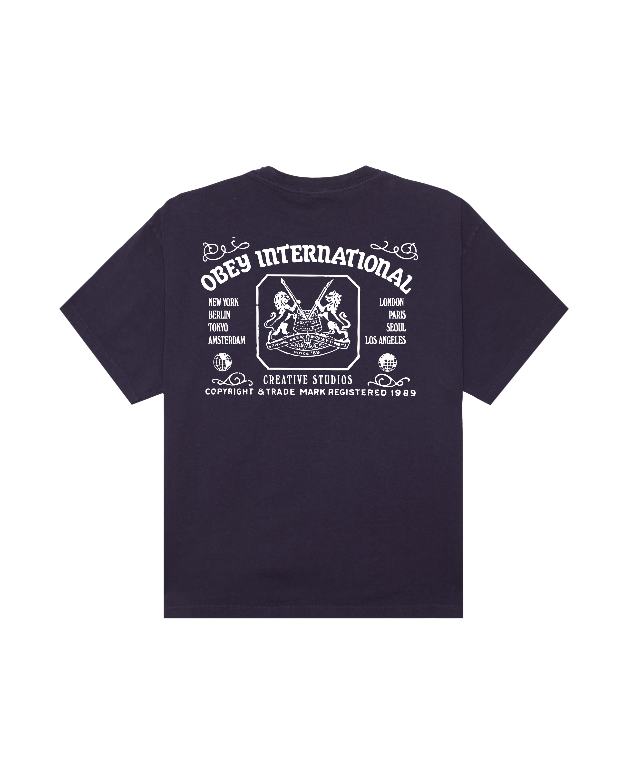 CREATIVE STUDIOS PIGMENT T-SHIRT - PIGMENT PURPLE VIOLET