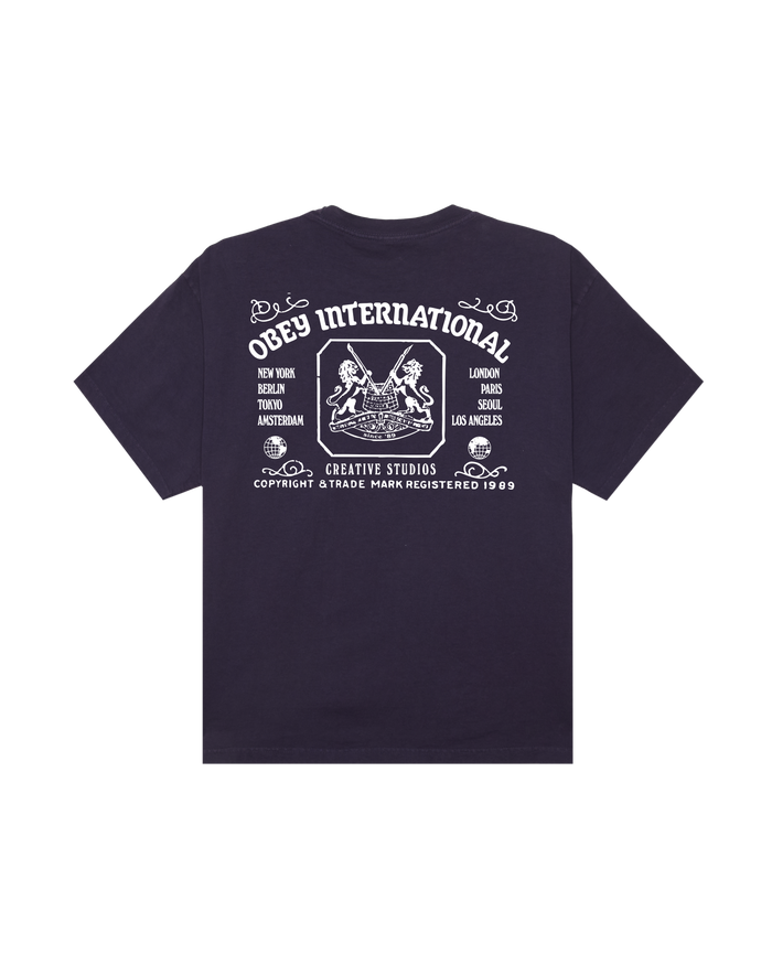 CREATIVE STUDIOS PIGMENT T-SHIRT - PIGMENT PURPLE VIOLET