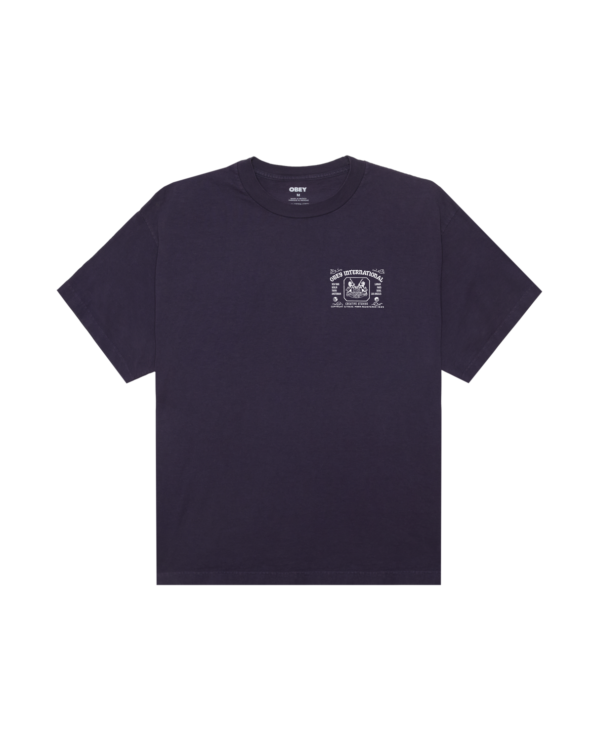 CREATIVE STUDIOS PIGMENT T-SHIRT - PIGMENT PURPLE VIOLET