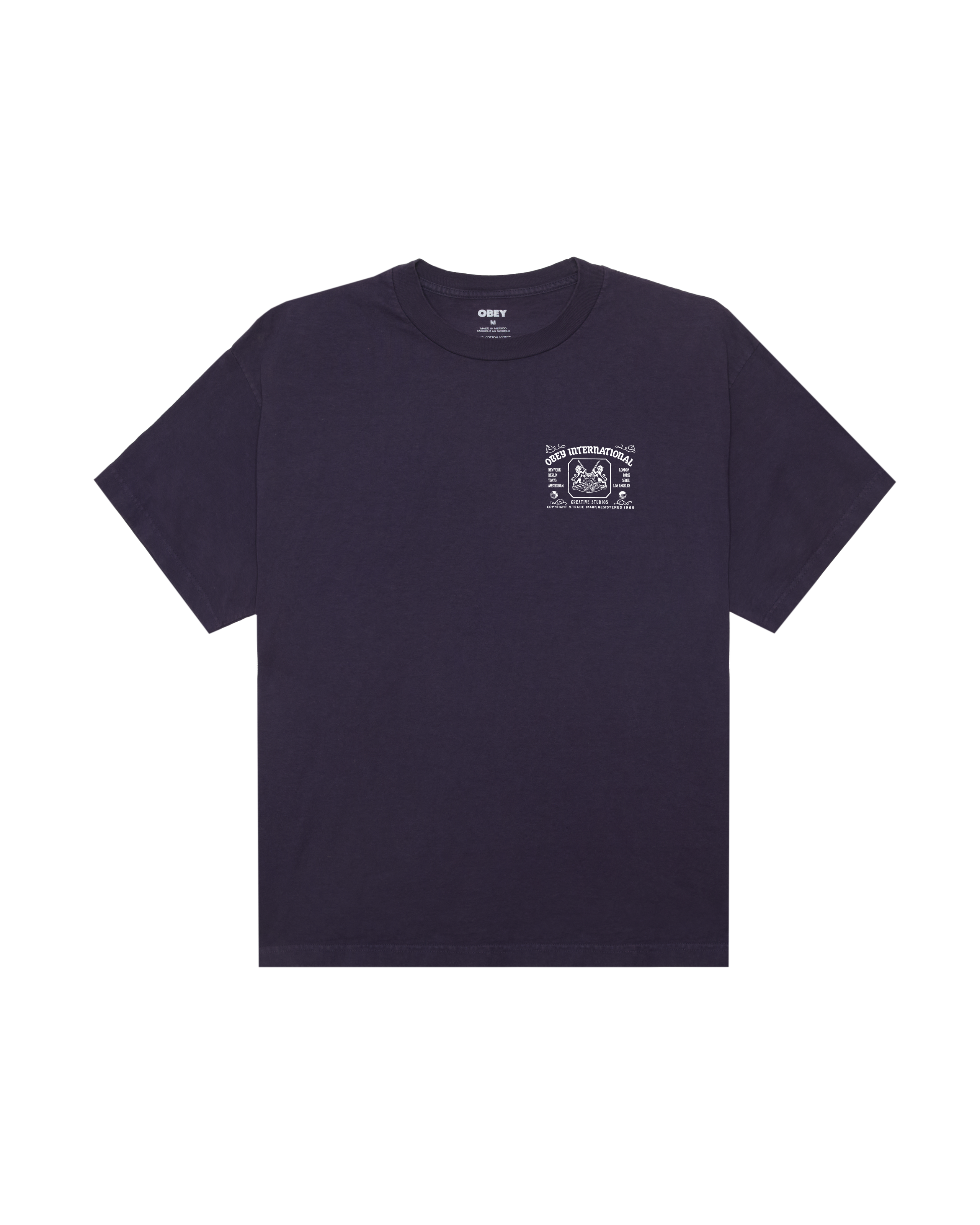 CREATIVE STUDIOS PIGMENT T-SHIRT - PIGMENT PURPLE VIOLET