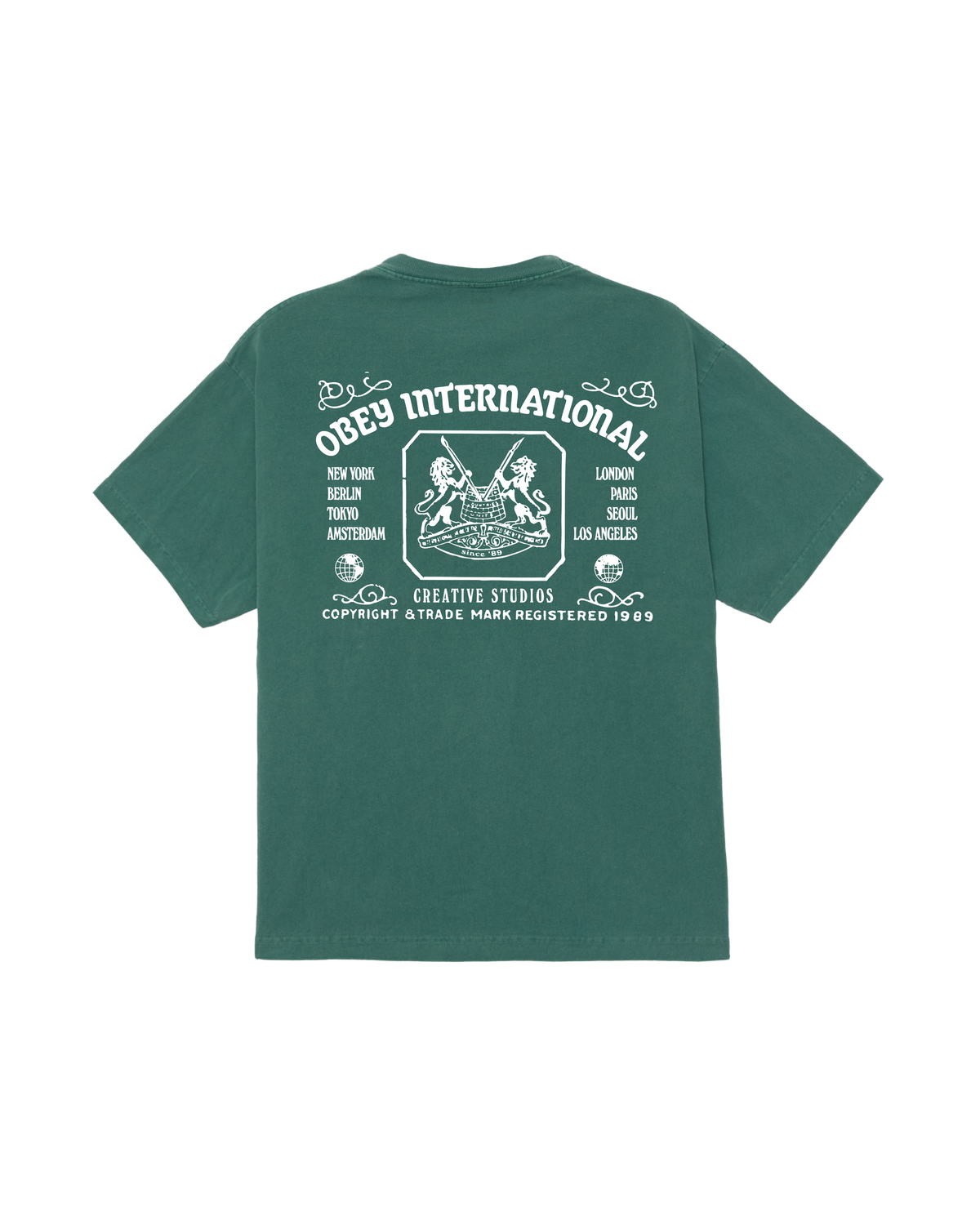 CREATIVE STUDIOS PIGMENT T-SHIRT - PIGMENT RAINFOREST