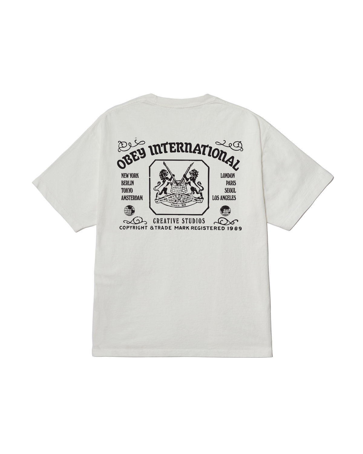 CREATIVE STUDIOS PIGMENT T-SHIRT - PIGMENT VINTAGE WHITE
