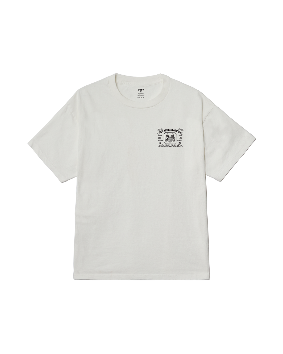 CREATIVE STUDIOS PIGMENT T-SHIRT - PIGMENT VINTAGE WHITE