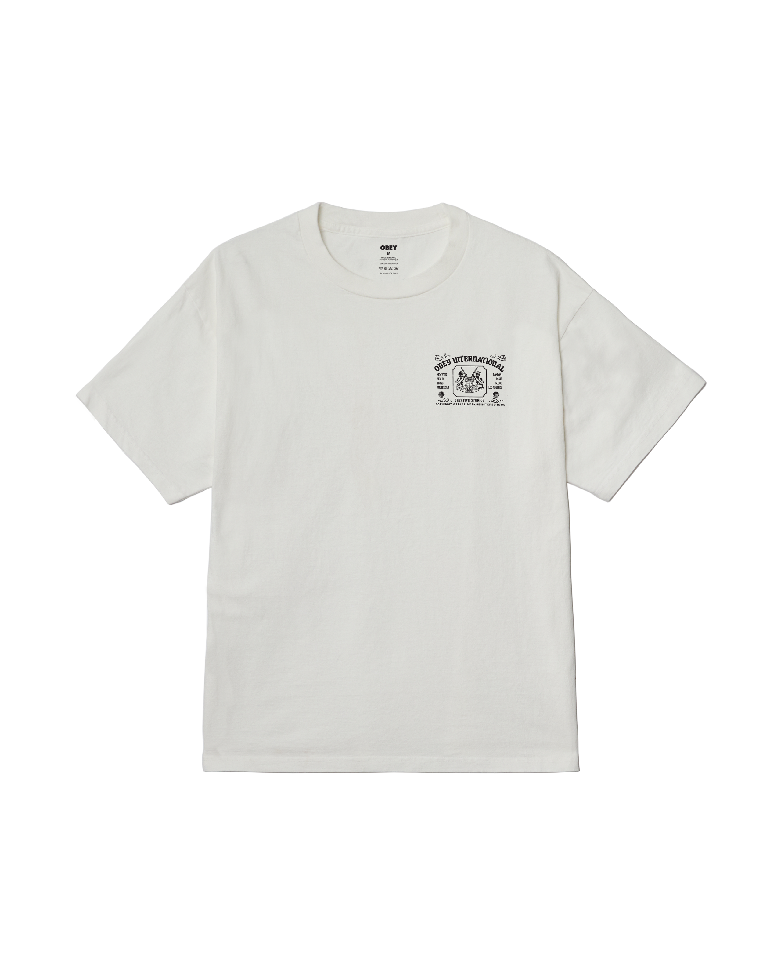 CREATIVE STUDIOS PIGMENT T-SHIRT - PIGMENT VINTAGE WHITE