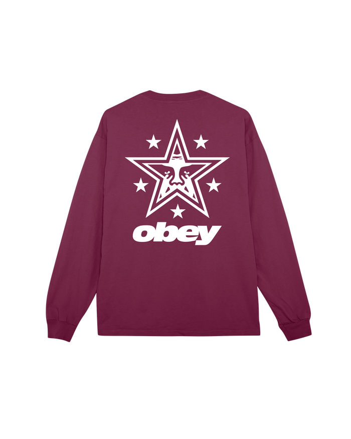 OBEY STAR - PIGMENT BERRY