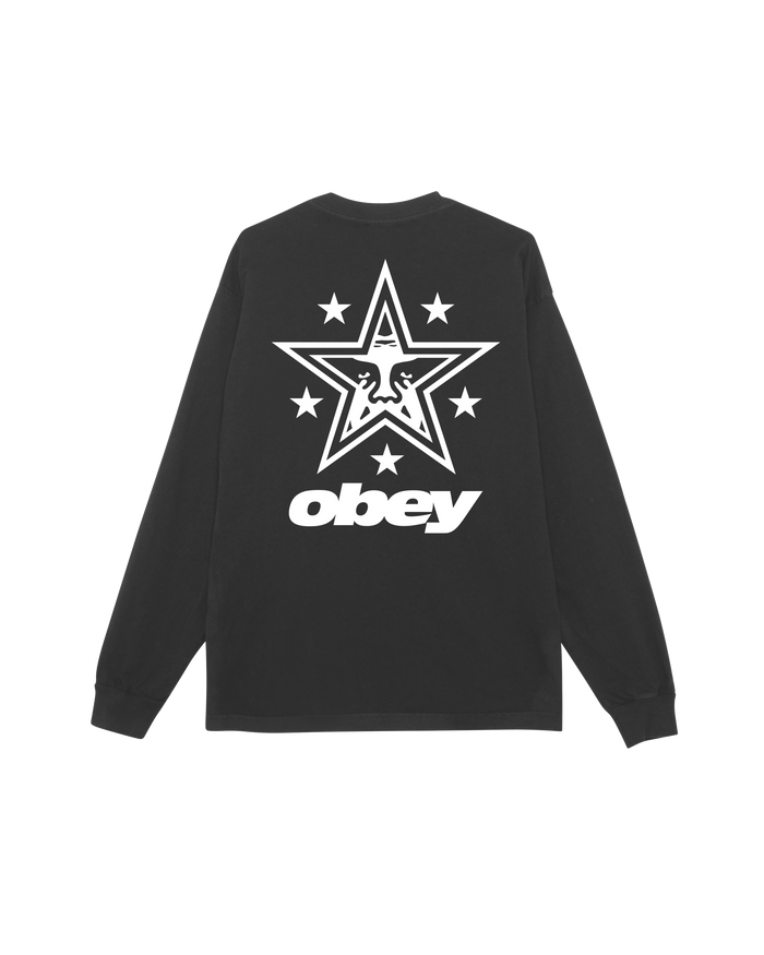 OBEY STAR - PIGMENT TRUVE VINTAGE BLACK