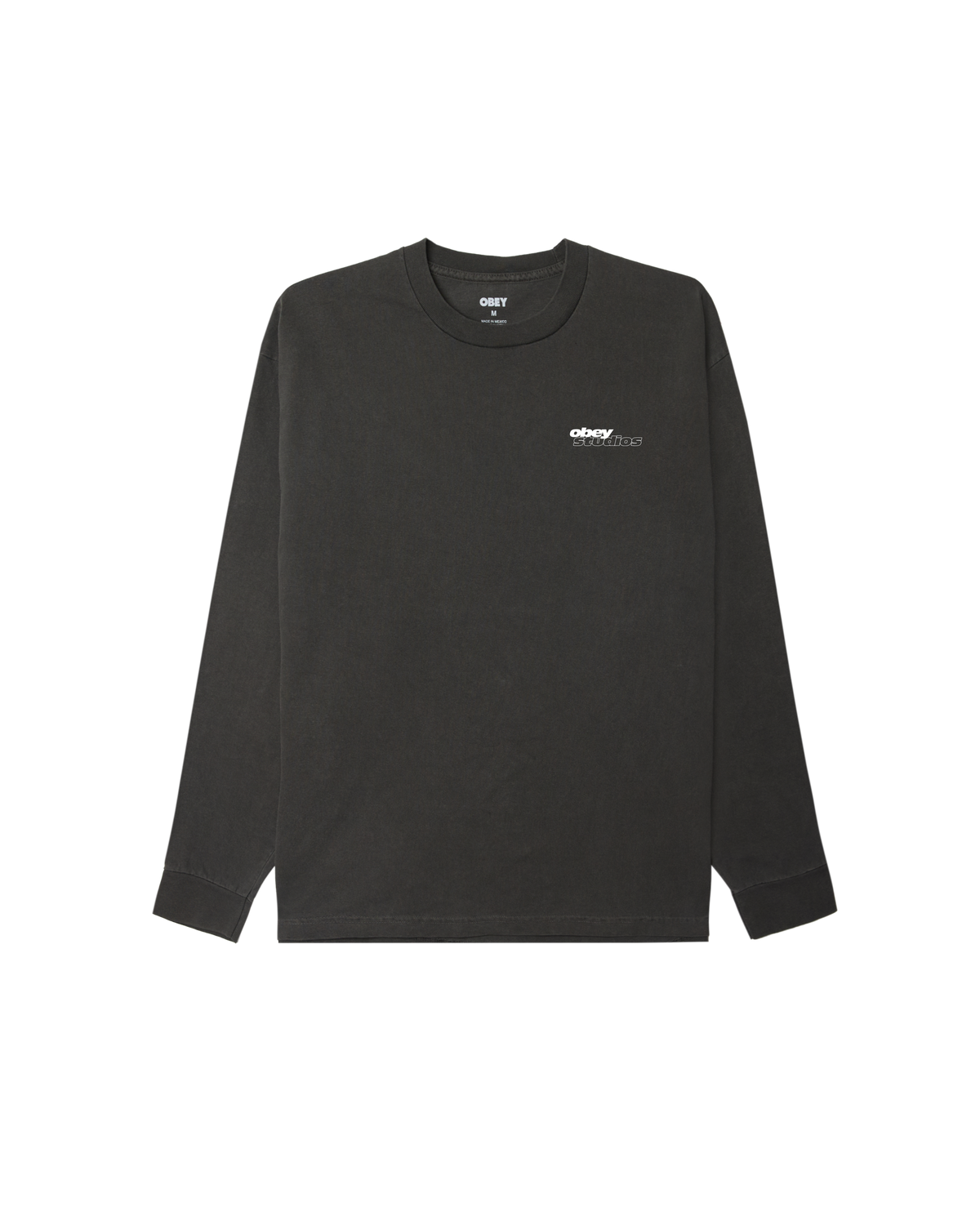 STUDIOS SPORT PIGMENT LS T-SHIRT - PIGMENT DUSTY BLACK