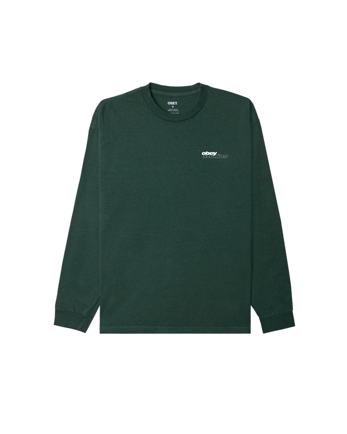 STUDIOS SPORT PIGMENT LS T-SHIRT - PIGMENT RAINFOREST
