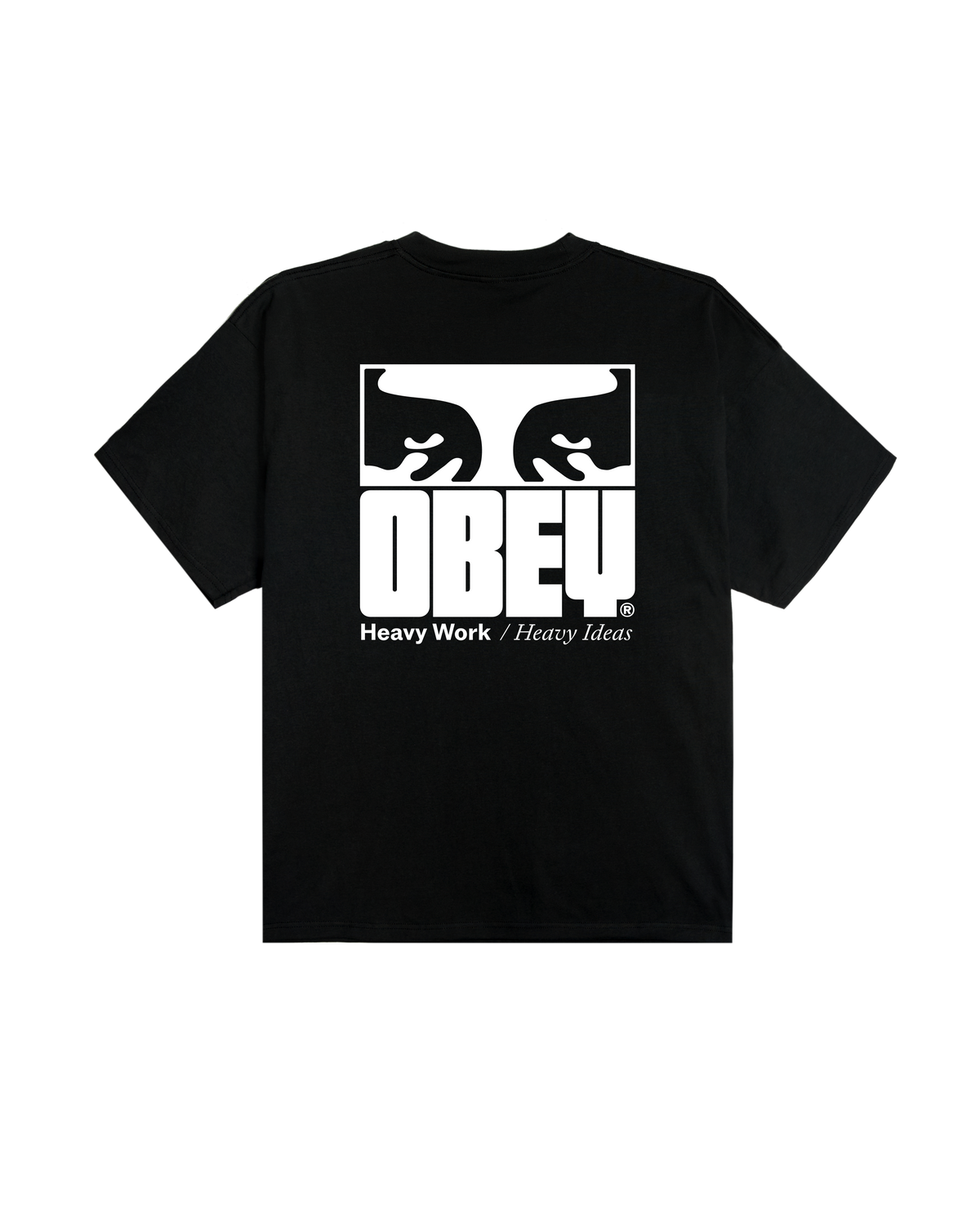 HEAVY IDEAS HEAVYWEIGHT T-SHIRT - BLACK