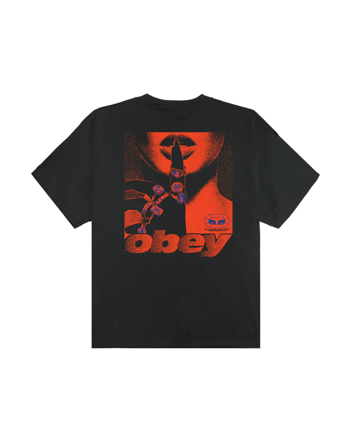 EXPORTS HEAVYWEIGHT T-SHIRT - VINTAGE BLACK