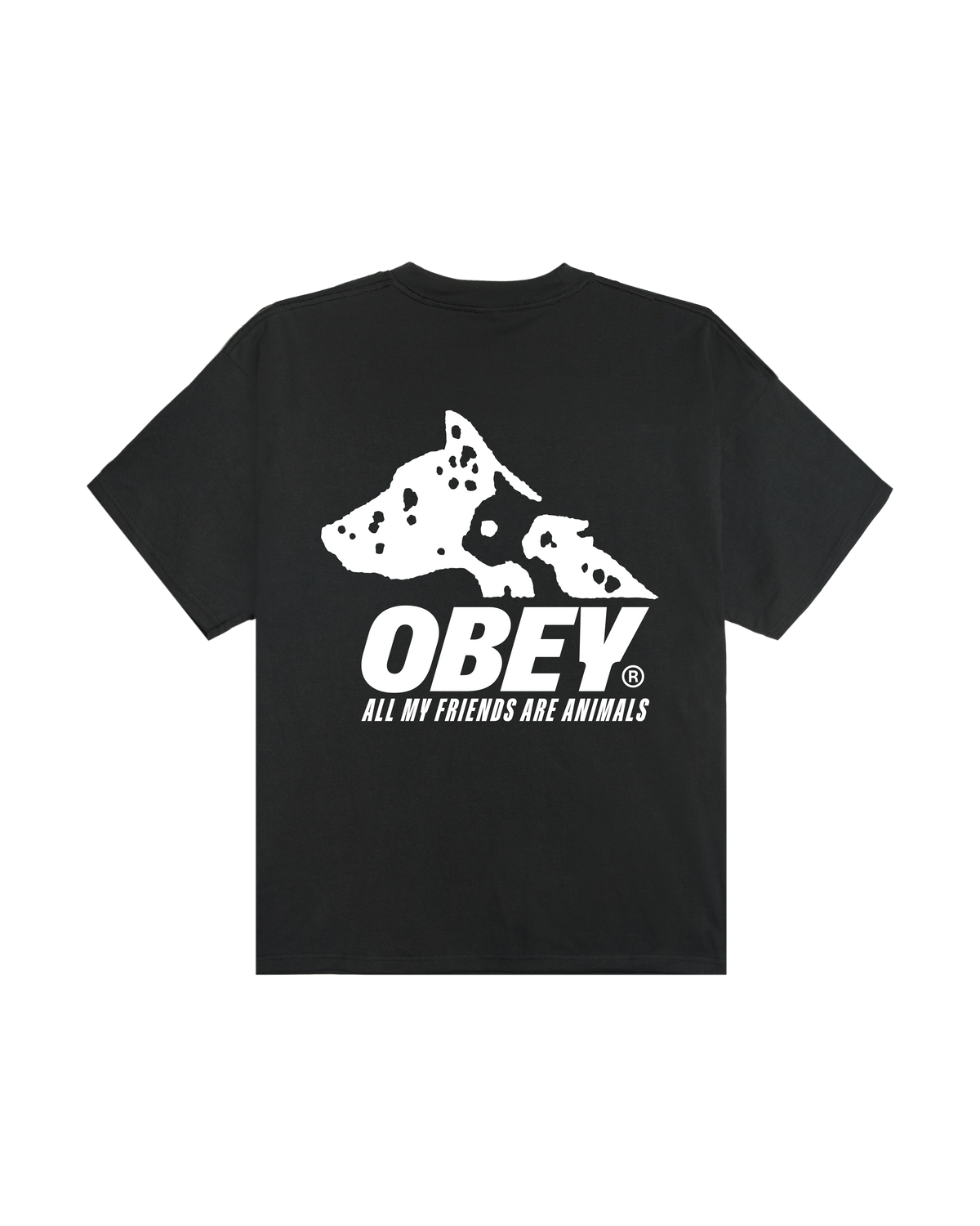 ANIMALS HEAVYWEIGHT T-SHIRT - VINTAGE BLACK
