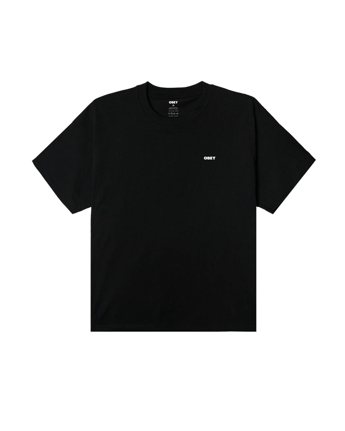 HEAT MAP ICON HEAVYWEIGHT T-SHIRT - BLACK