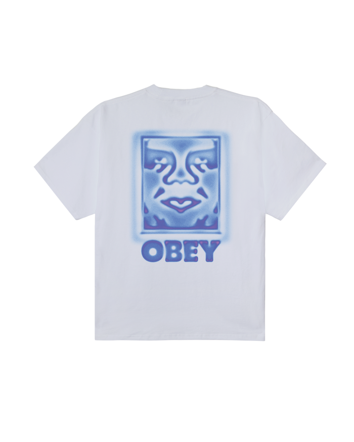 HEAT MAP ICON HEAVYWEIGHT T-SHIRT - WHITE