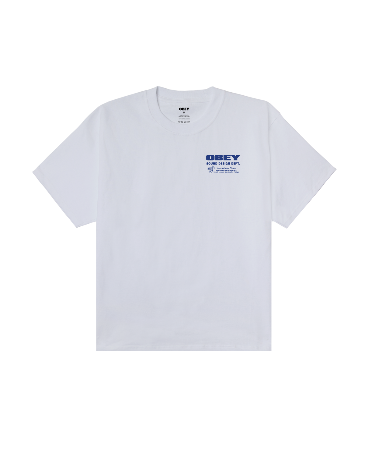 SOUND DESIGN DEPT. HEAVYWEIGHT T-SHIRT - WHITE