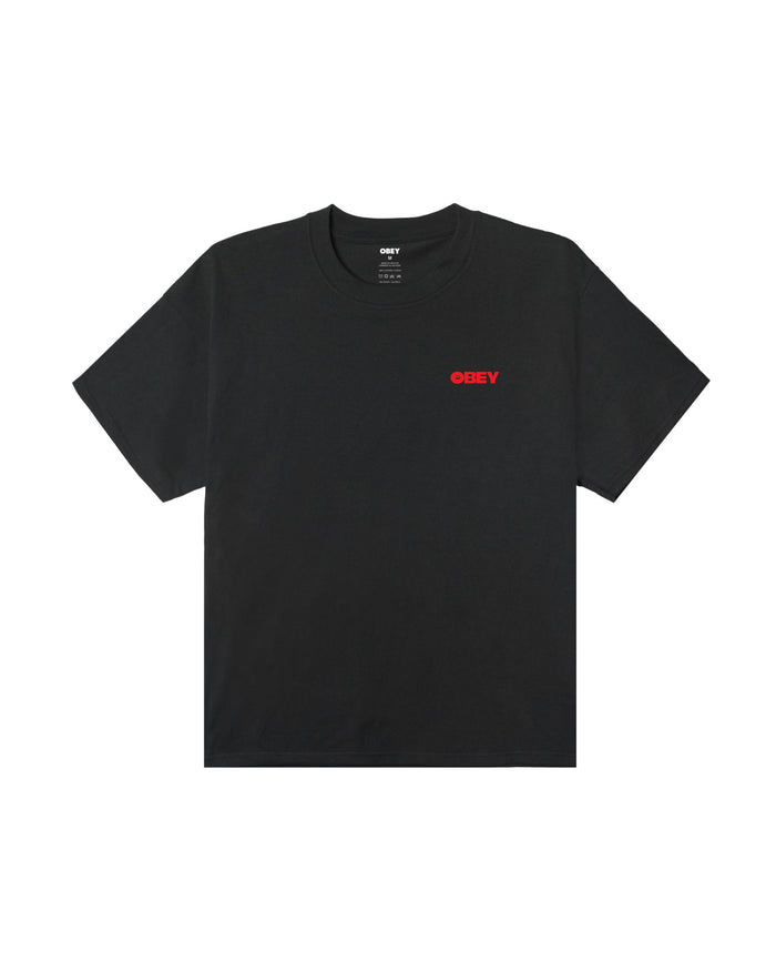 REUSE HEAVYWEIGHT T-SHIRT - VINTAGE BLACK