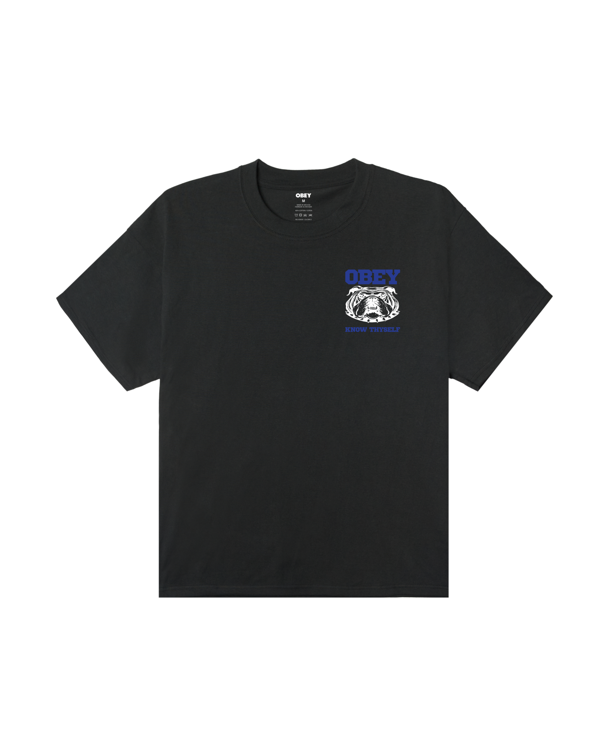 KNOW THYSELF HEAVYWEIGHT T-SHIRT - VINTAGE BLACK